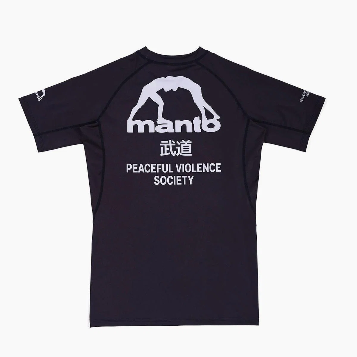 Rashguard Manto Society short sleeves black 