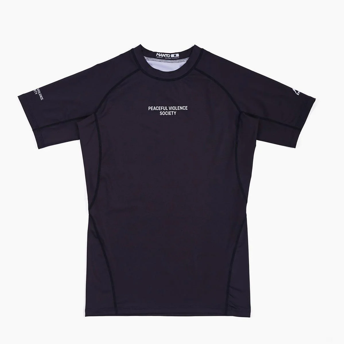 Rashguard Manto Society short sleeves black  - Image 2