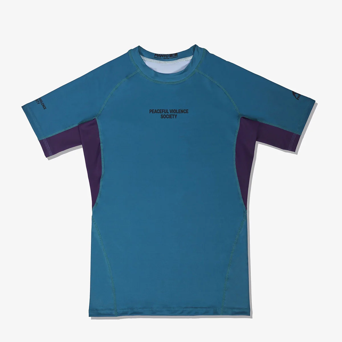 Rashguard Manto Society short sleeves Green  - Image 2