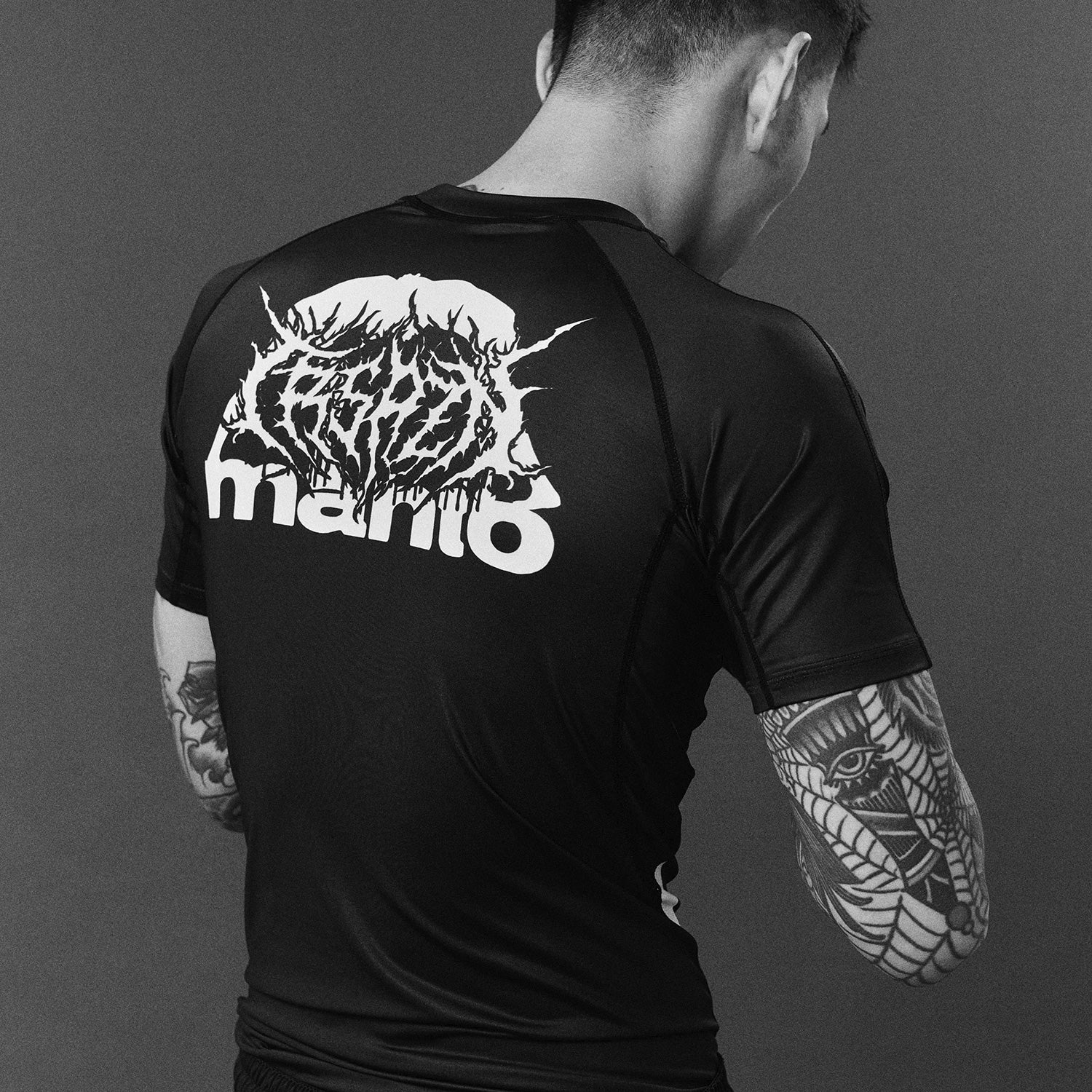 Rashguard Manto Treasure Zone short sleeves black  - Image 5