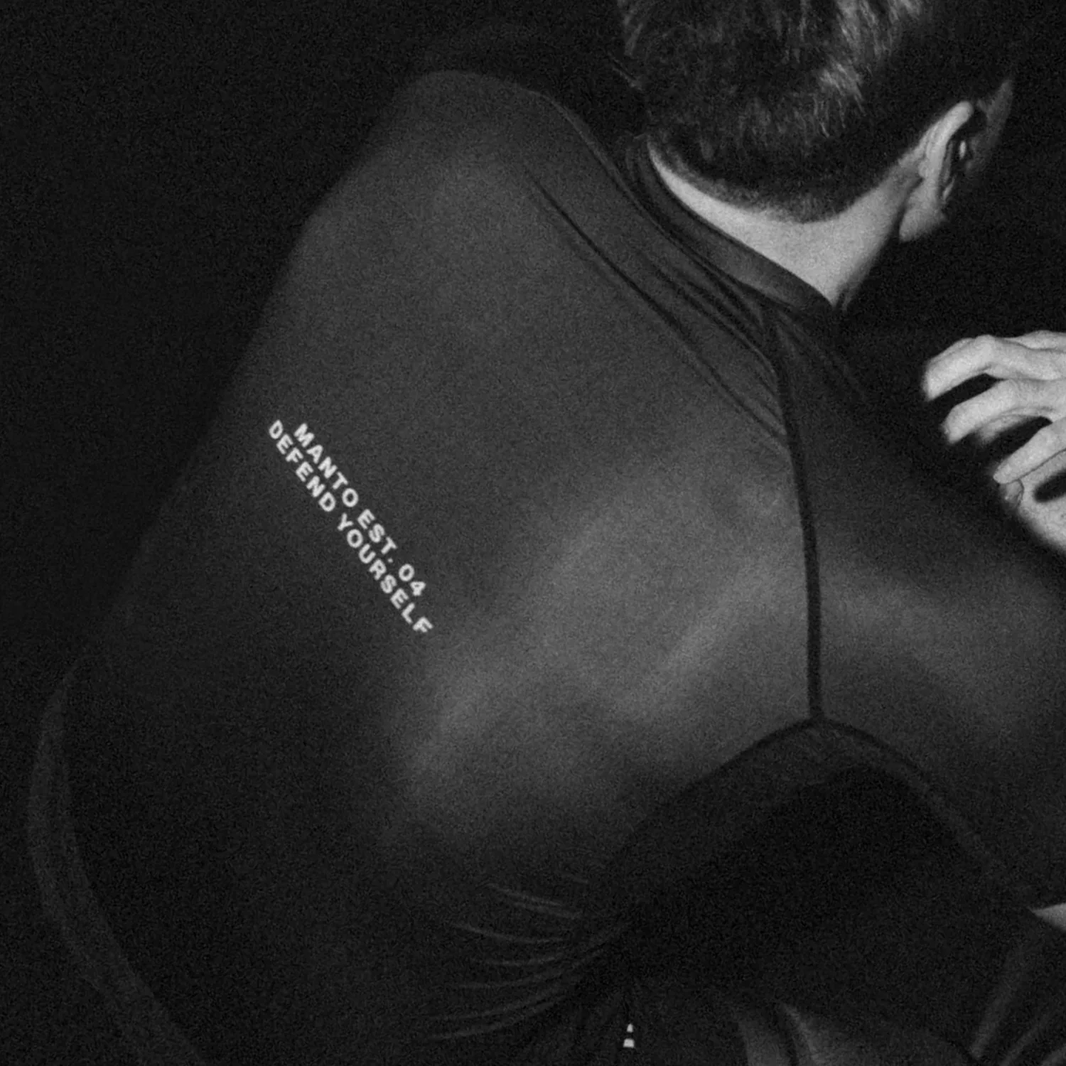 Rashguard Manto Varsity short sleeves Black  - Image 5
