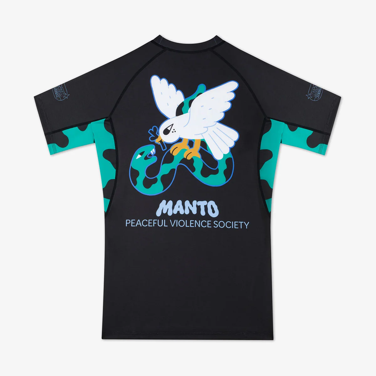 Rashguard Manto DOVE short sleeves  - Image 2