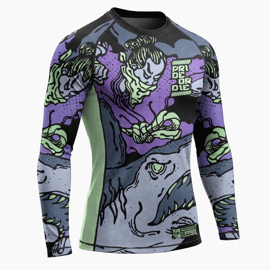 Rashguard Pride or Die Dangerous Water V2 long sleeves  - Image 2