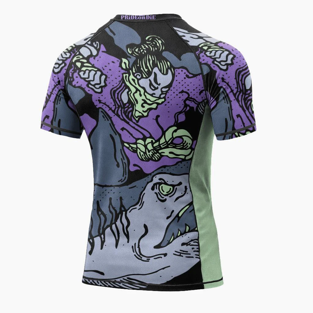 Rashguard Pride or Die Dangerous Water V2 short sleeves  - Image 3
