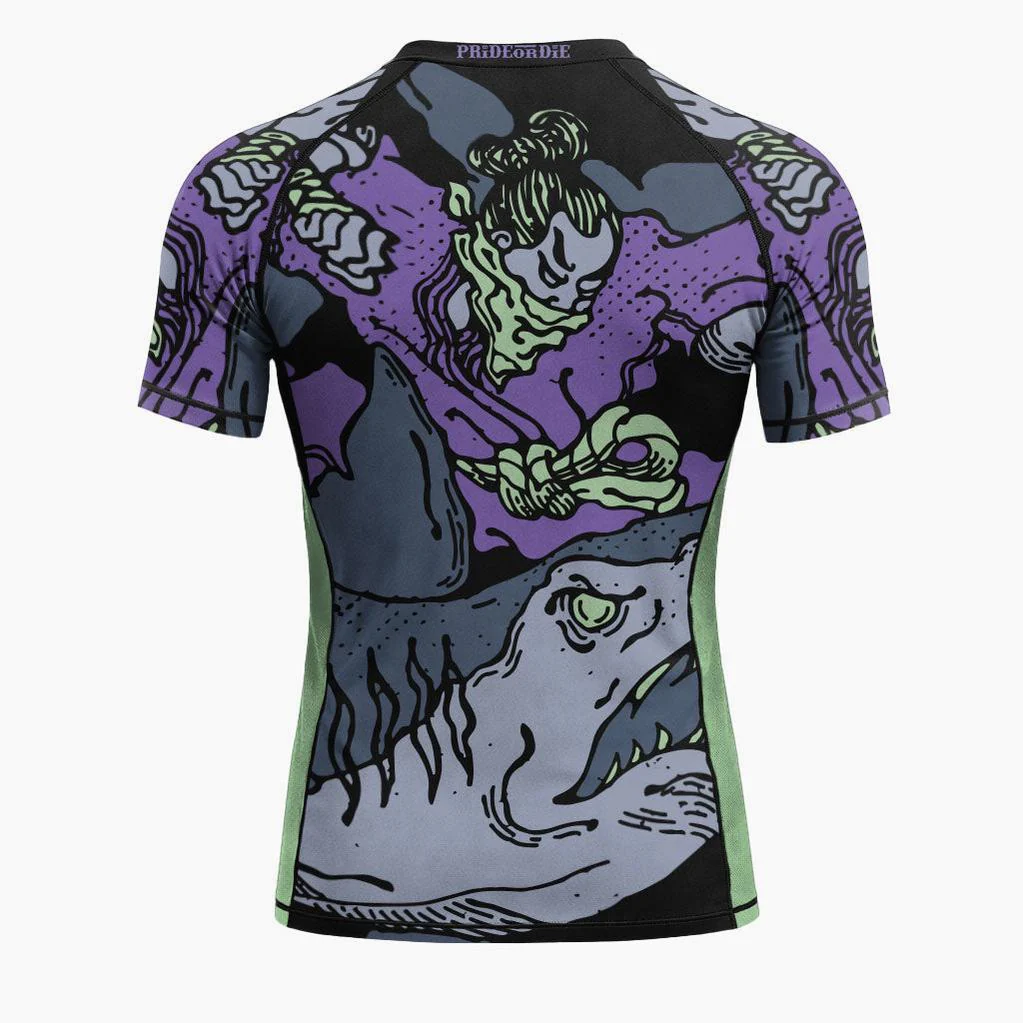 Rashguard Pride or Die Dangerous Water V2 short sleeves  - Image 4
