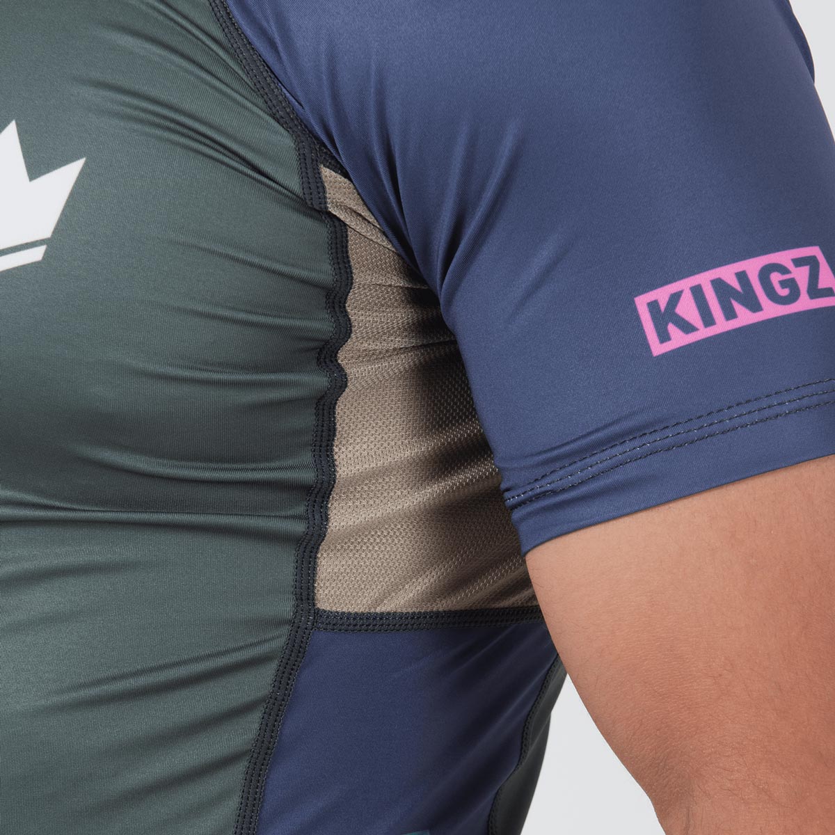 Rashguard short sleeves No-Gi Kingz Draft  - Image 11