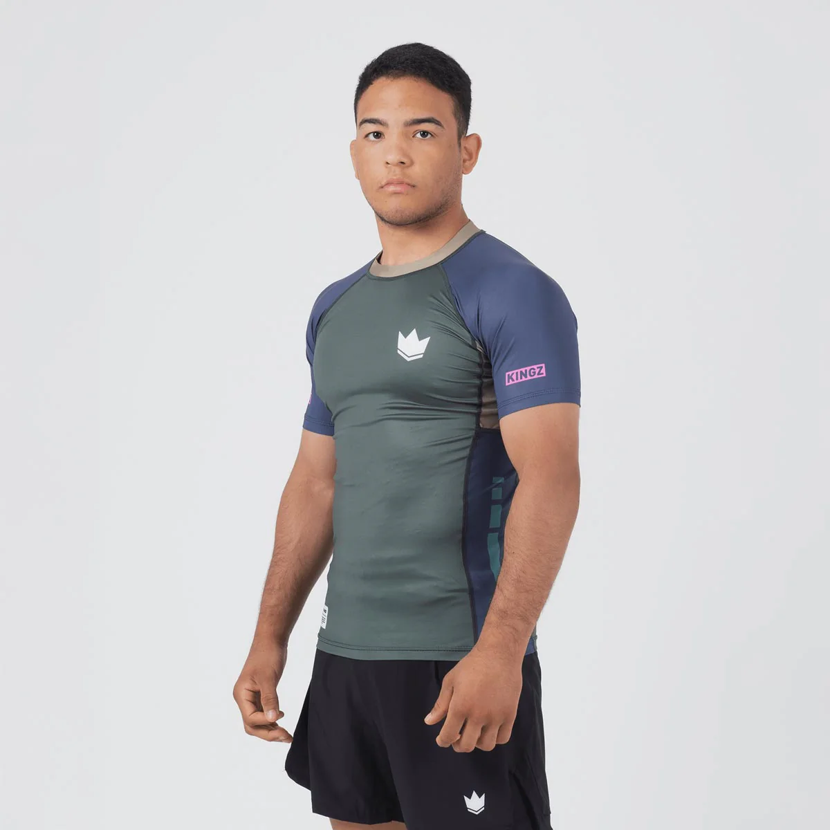 Rashguard short sleeves No-Gi Kingz Draft  - Image 2