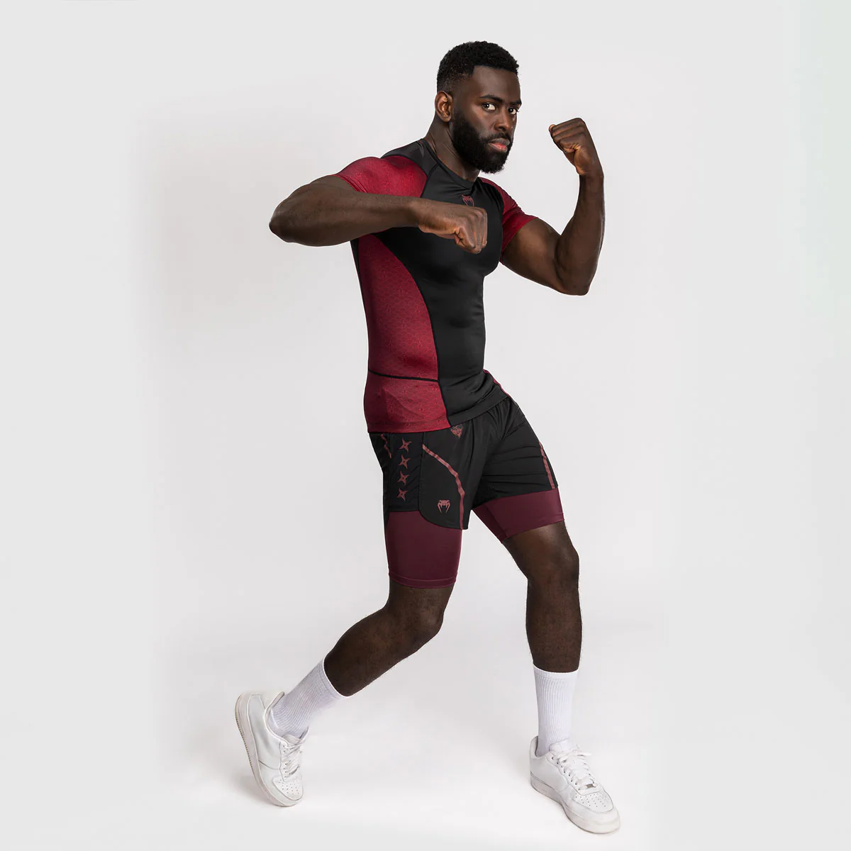 Rashguard Venum Assassin's Creed Shadows short sleeves Red-black  - Image 7