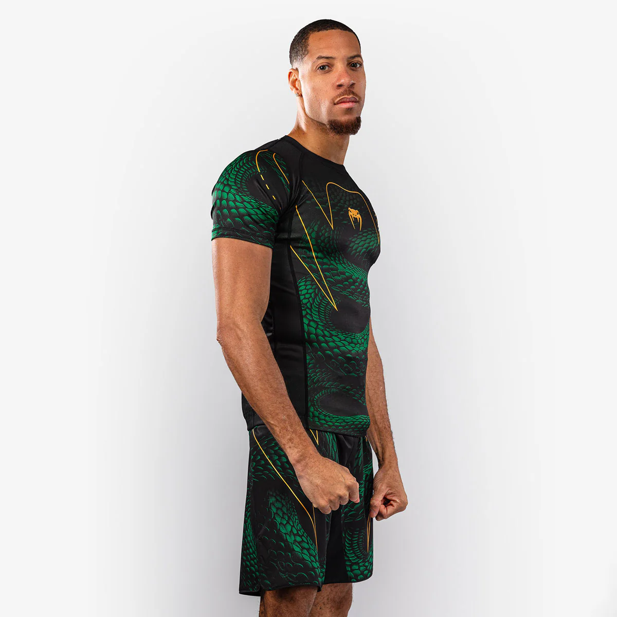 Rashguard Venum Matupa short sleeves Black-green  - Image 3