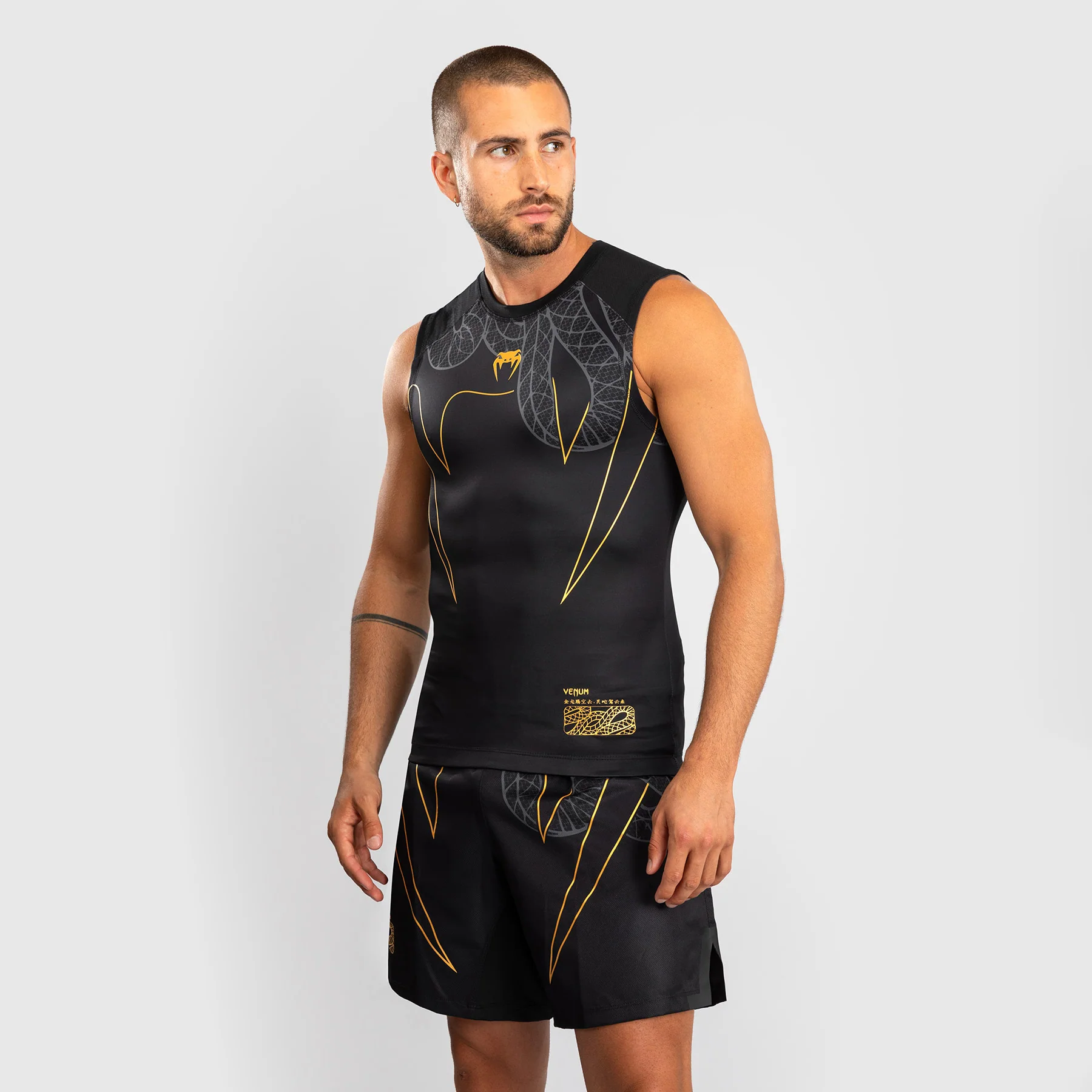 Rashguard Venum Serpenti sleeveless Black  - Image 2