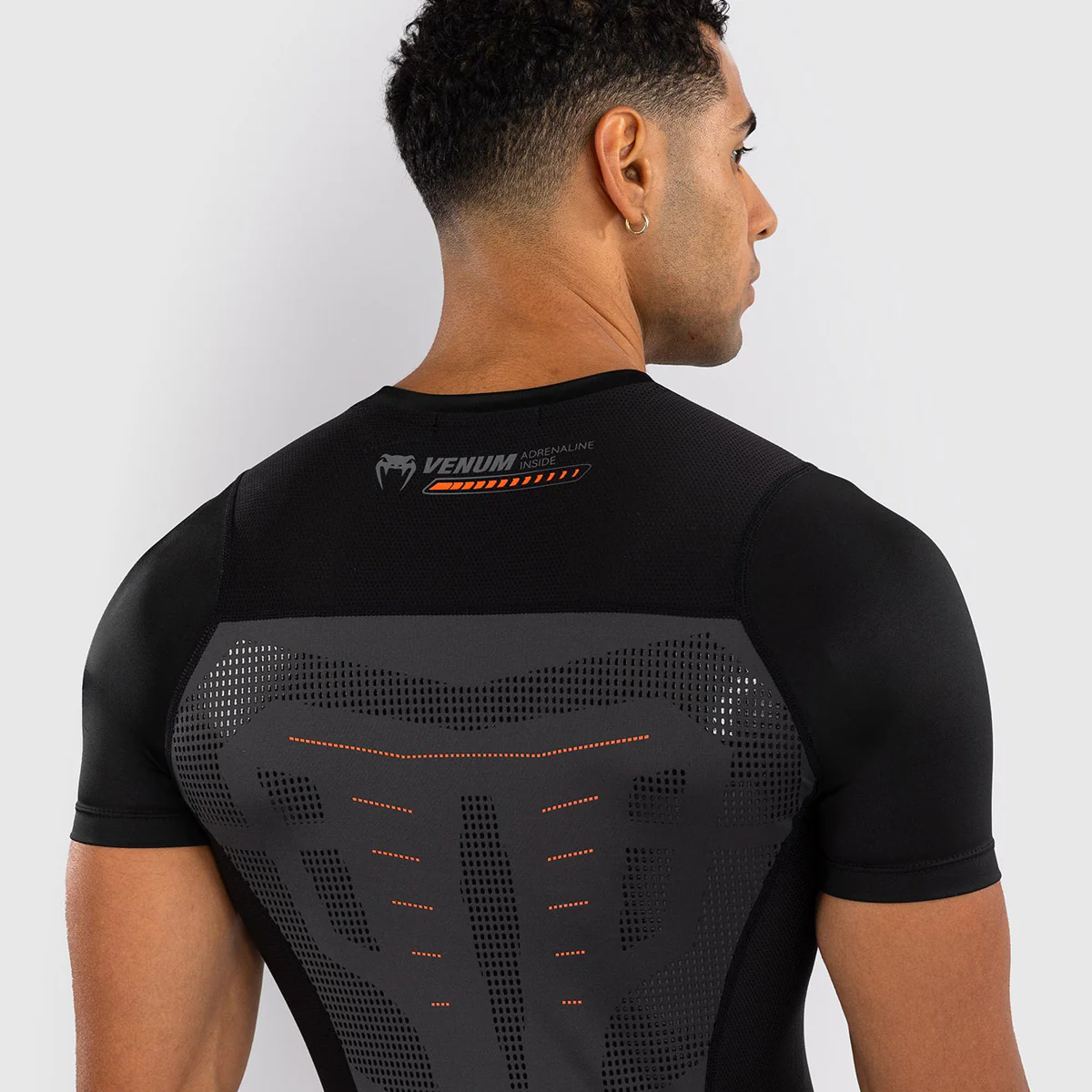 Rashguard Venum Technical 3.0 short sleeves Graphite  - Image 5