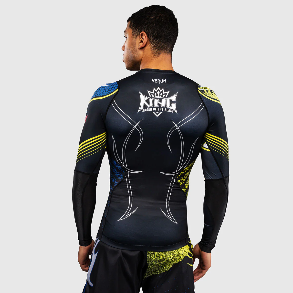 Rashguard Venum Tekken 8 King long sleeves Black-yellow  - Image 3