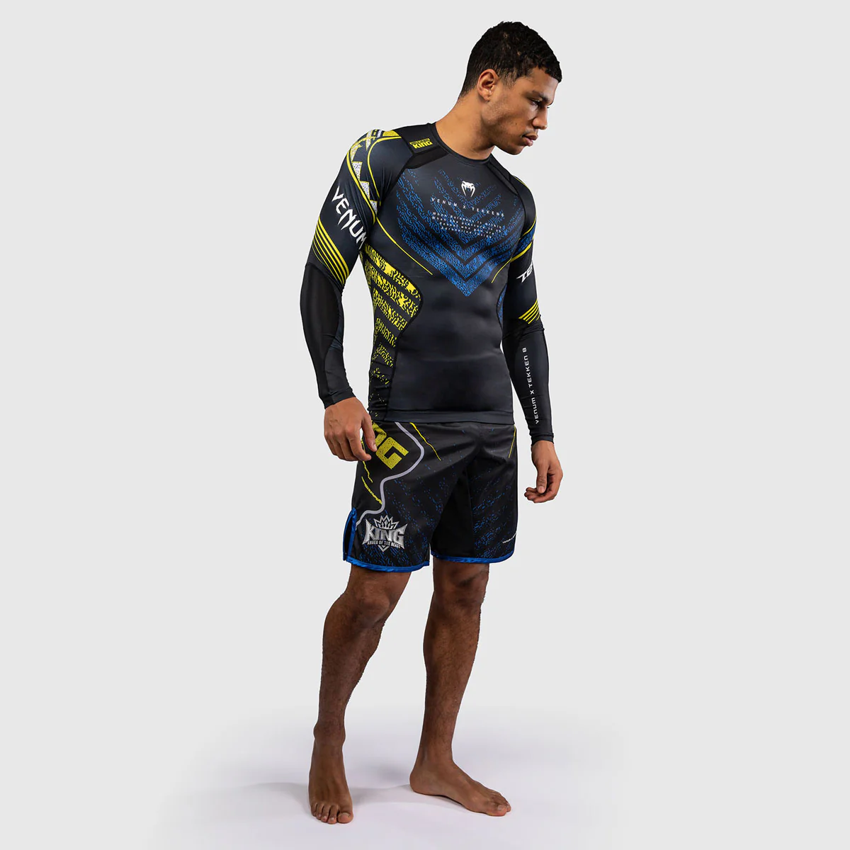 Rashguard Venum Tekken 8 King long sleeves Black-yellow  - Image 4