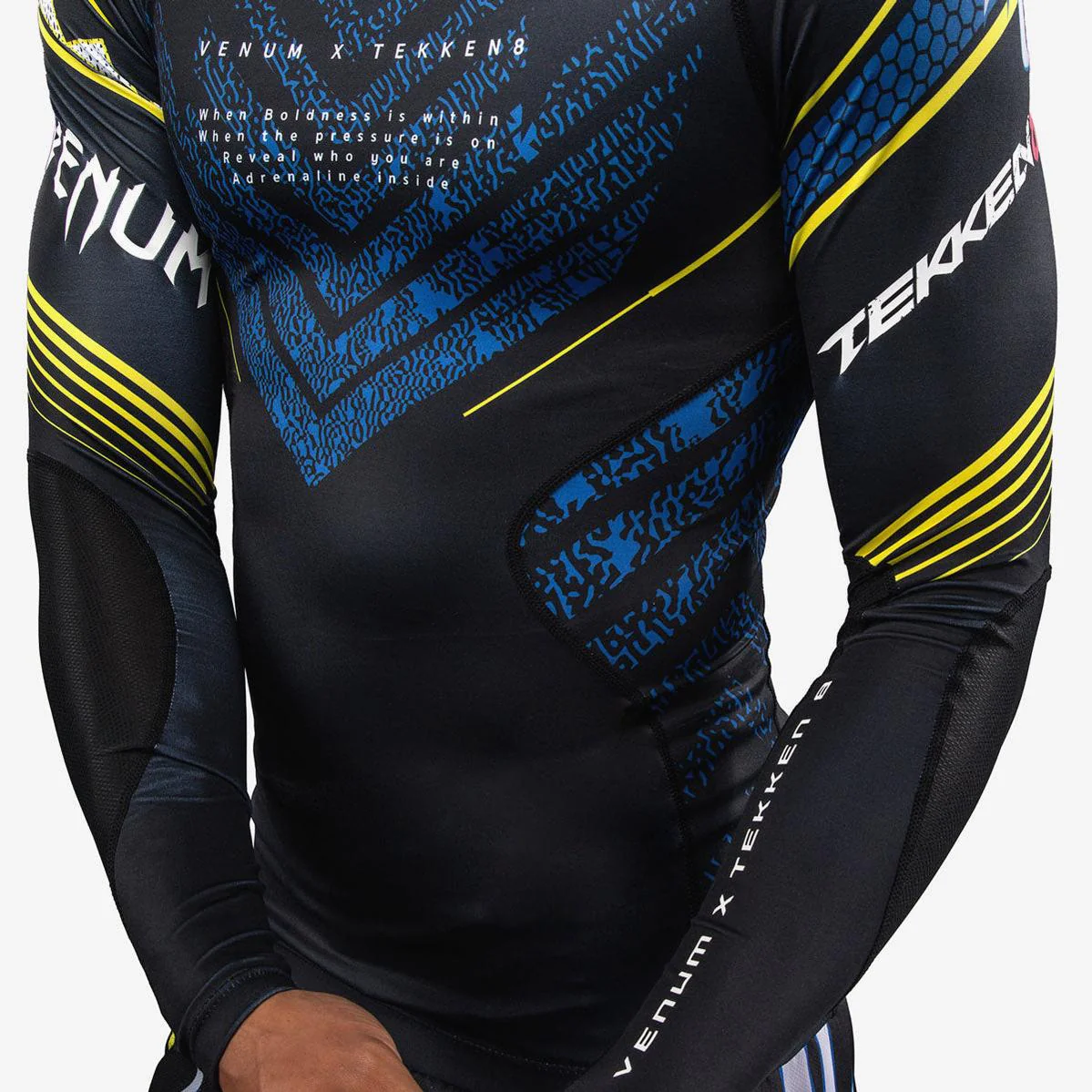 Rashguard Venum Tekken 8 King long sleeves Black-yellow  - Image 6