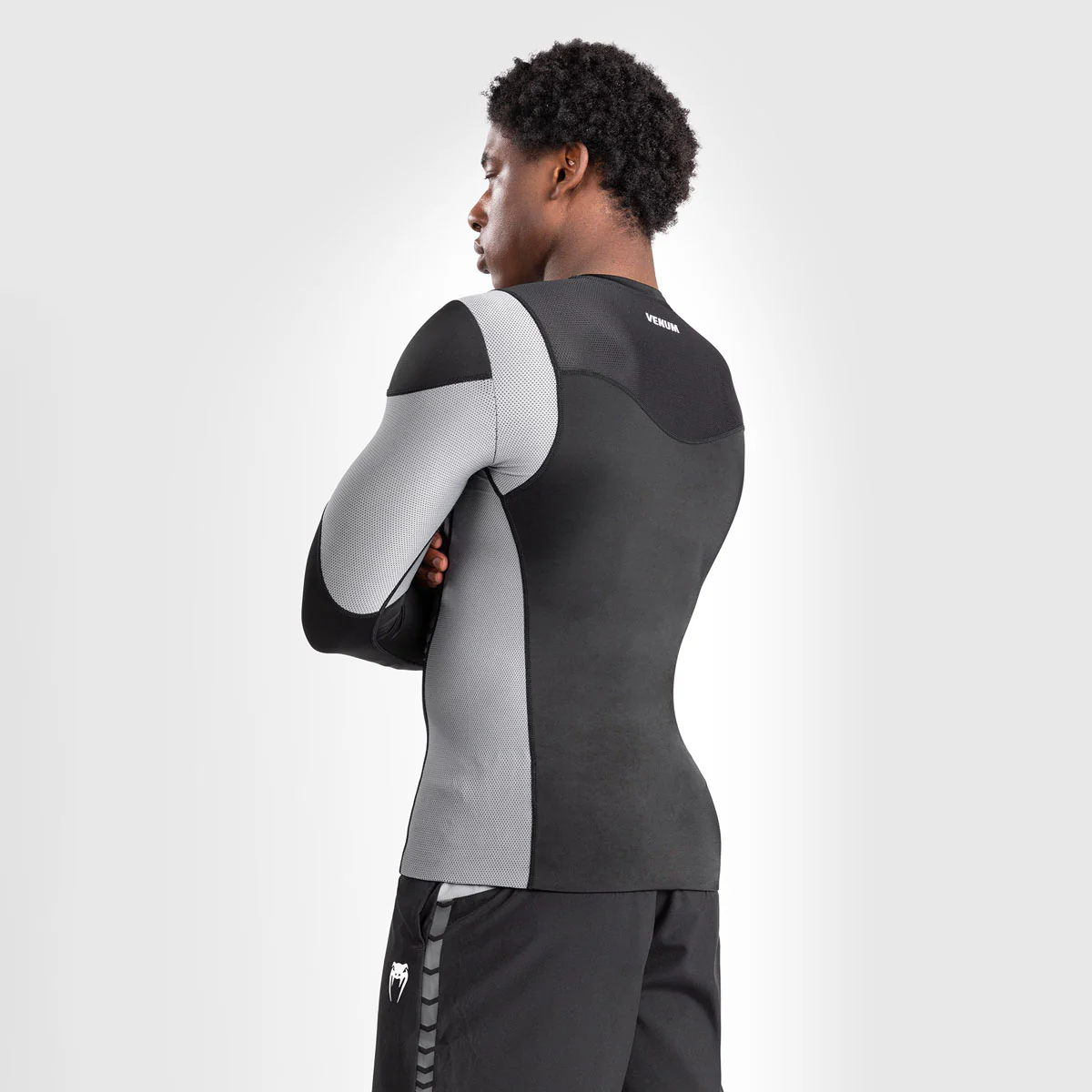 Rashguard Venum Long sleeve storm Black  - Image 2