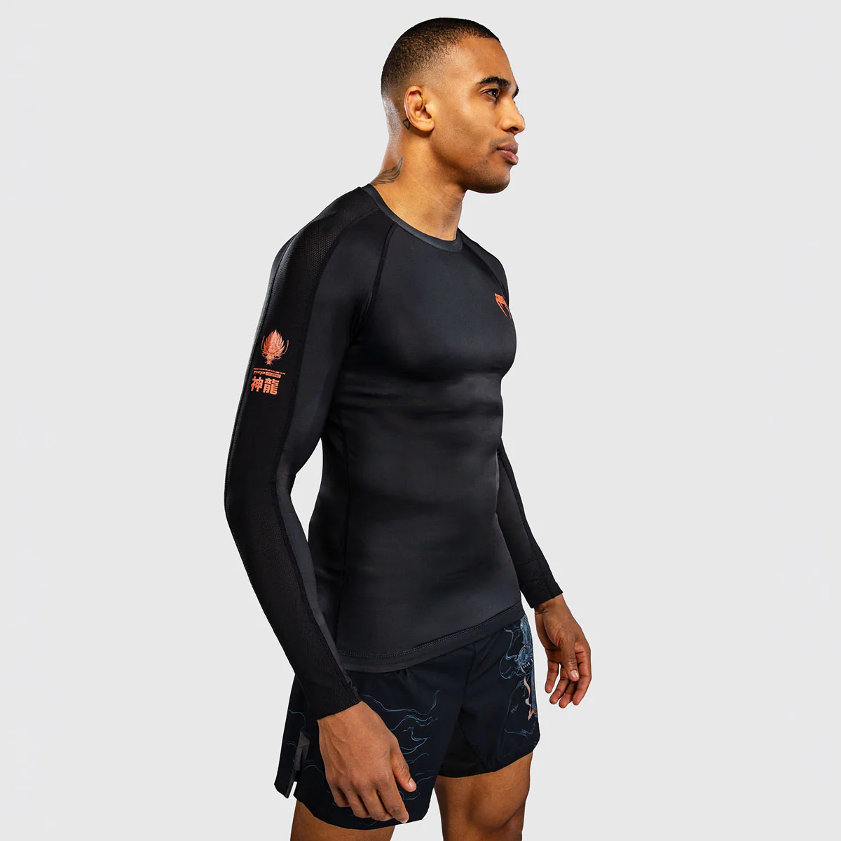 Rashguard Venum Thunder Dragon long sleeves Black  - Image 5