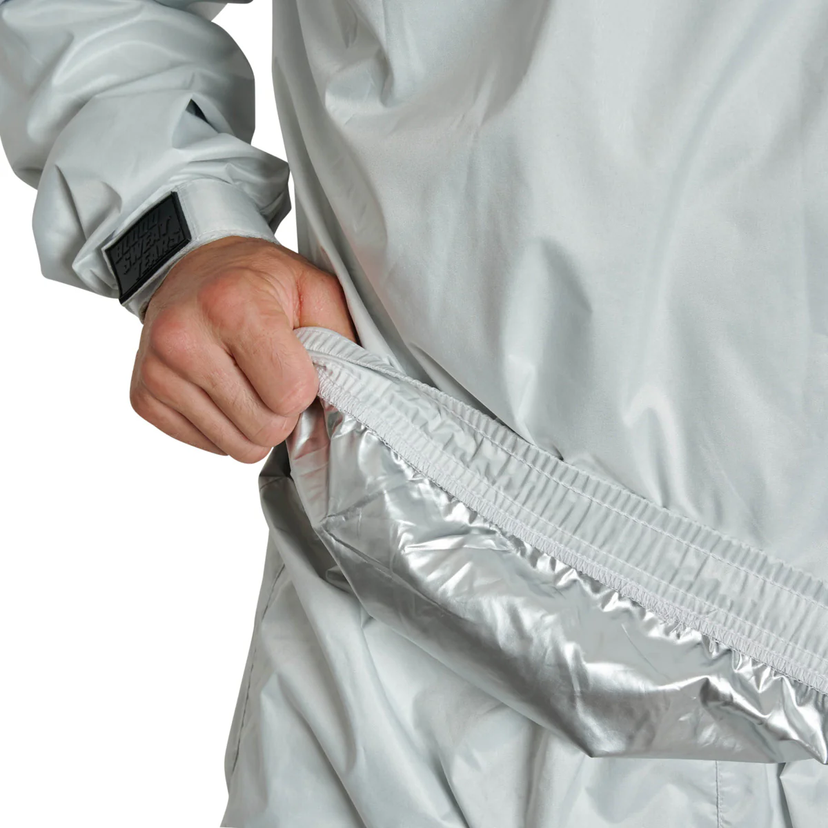sauna suit Leone 1947 AB296 Light gray  - Image 4
