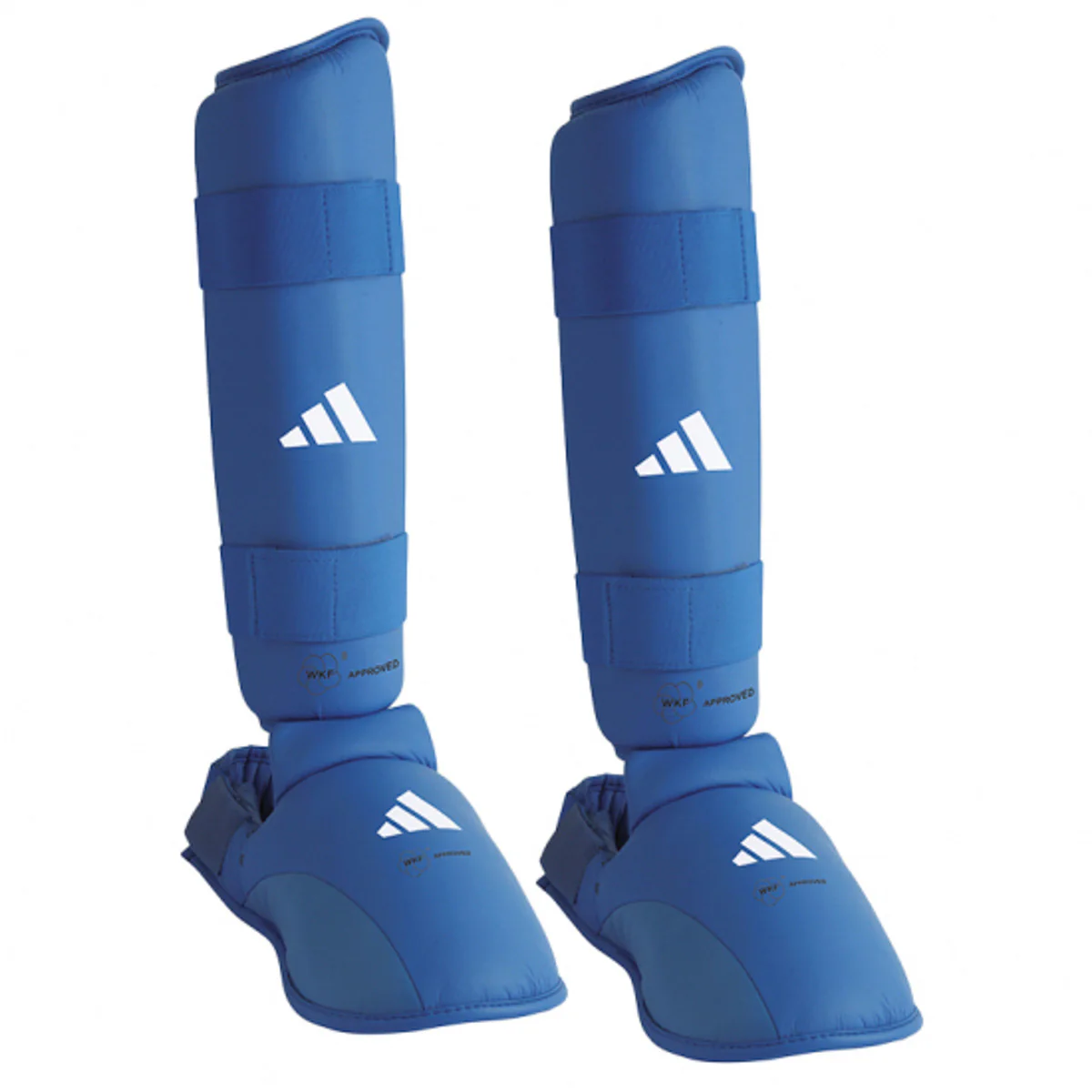 shinguards and Shin Guards Adidas Red and Blue WKF Approved  - Image 4