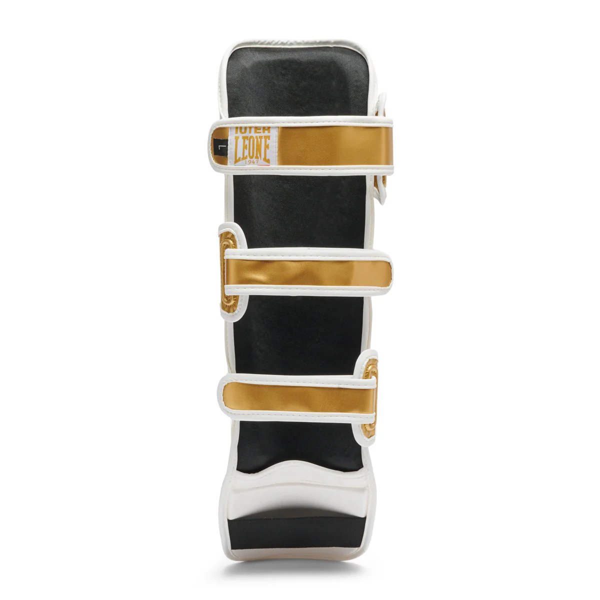 Shinguards Leone Iuter PT01IU with foot guard White  - Image 4