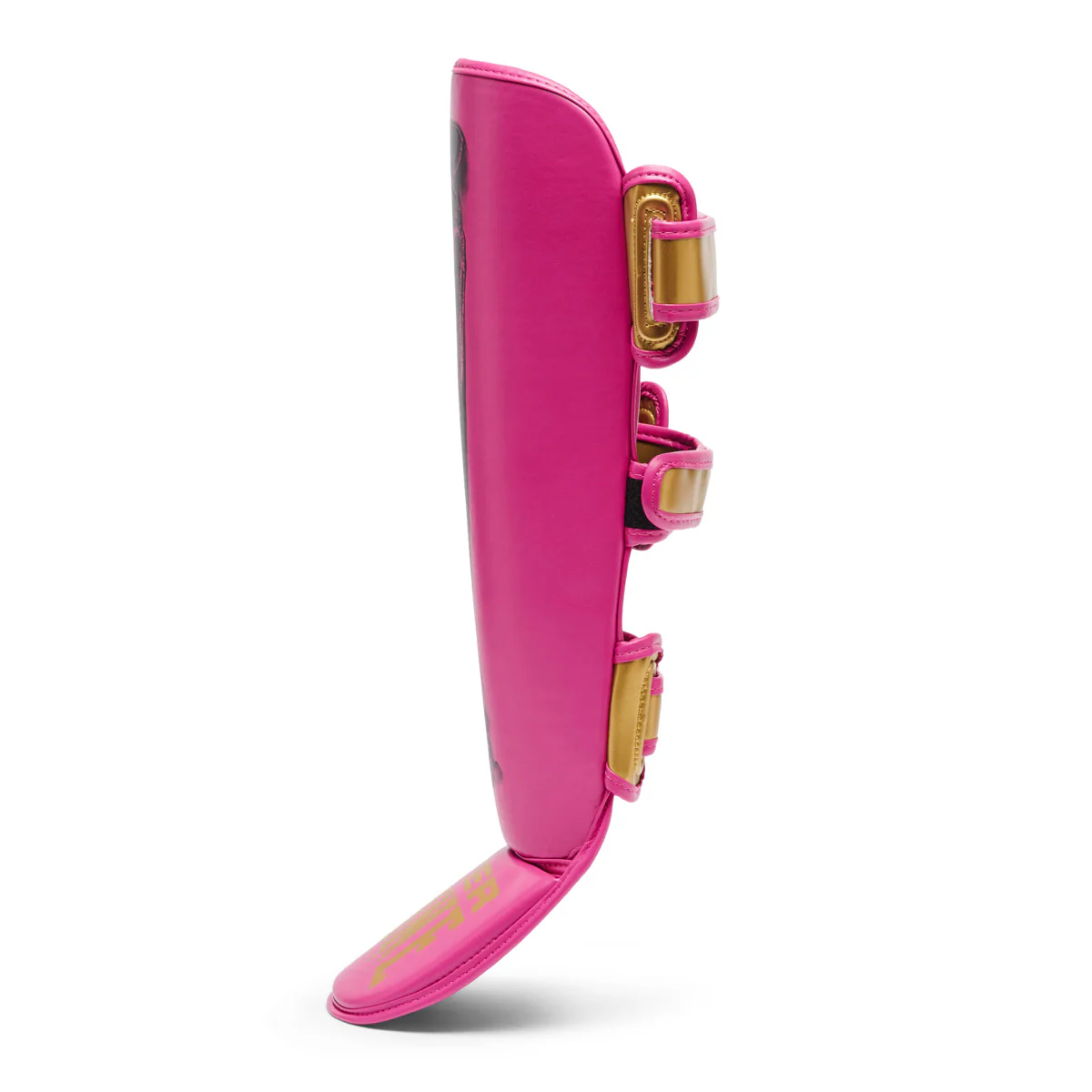 Shinguards Leone Iuter PT01IU with fuchsia footrest  - Image 3