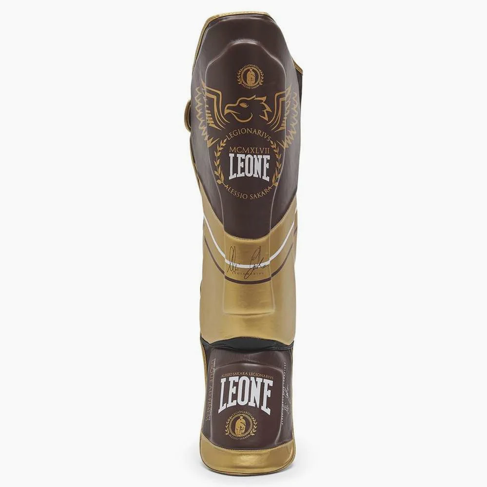 shinguards Leone Legionarivs Alessio Sakara PT152 with foot guards  - Image 2
