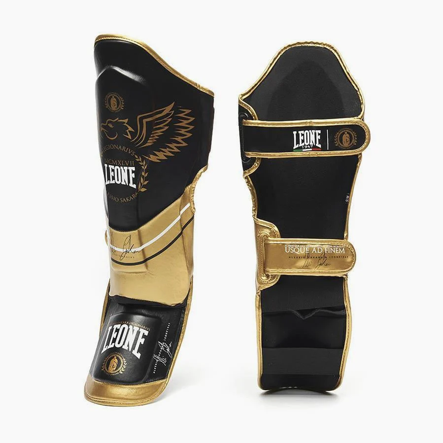 shinguards Leone Legionarivs Alessio Sakara PT152 with foot guards  - Image 5