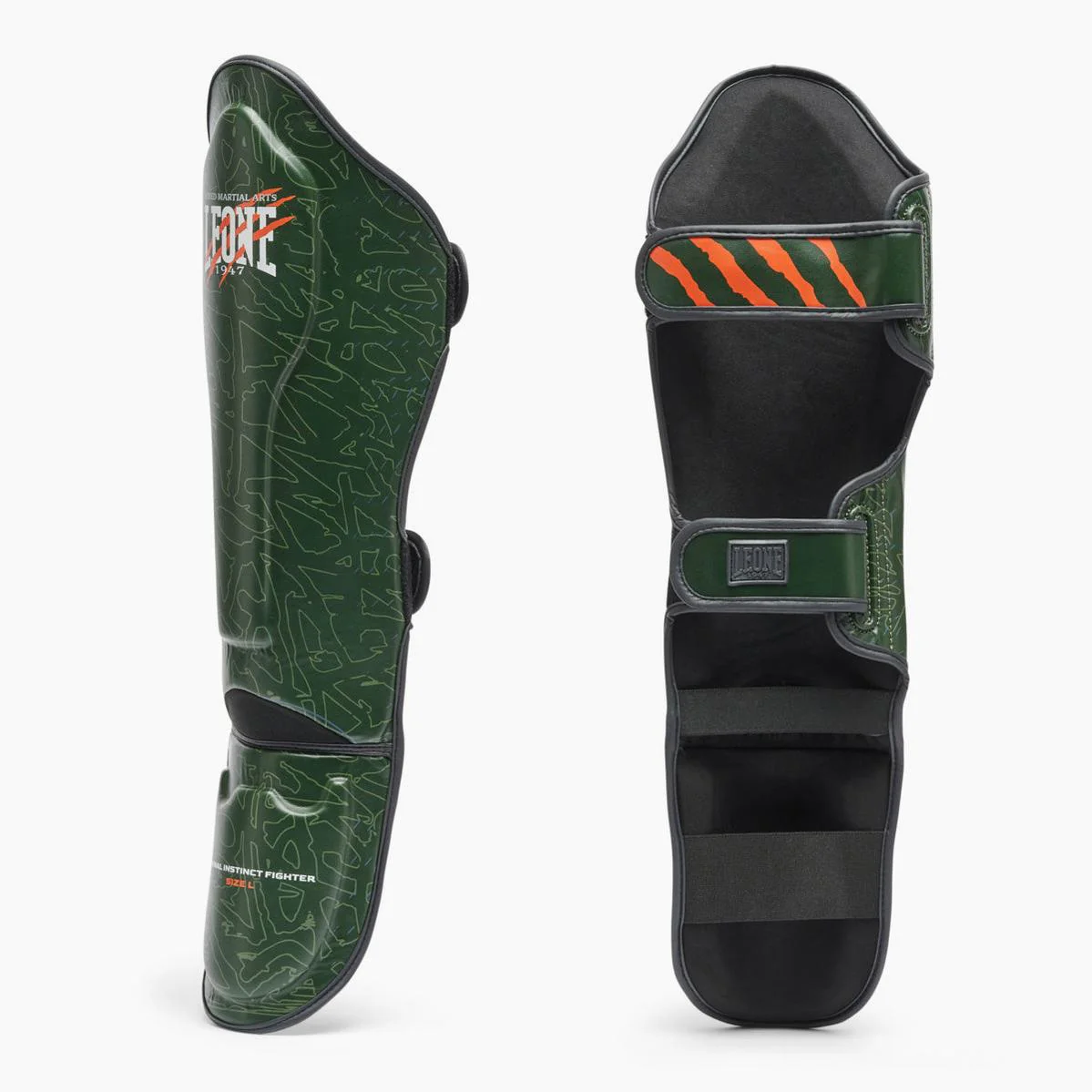 Shinguards Leone Primal Instinct PT162 Green 