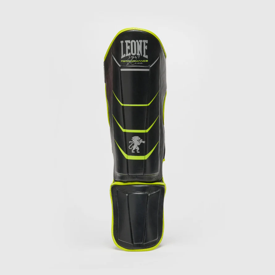 shinguards Leone Revo Fluo PT160F with foot guard  - Image 2