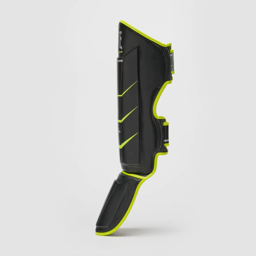 shinguards Leone Revo Fluo PT160F with foot guard  - Image 3