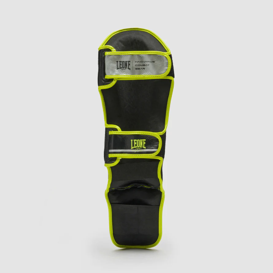 shinguards Leone Revo Fluo PT160F with foot guard  - Image 4