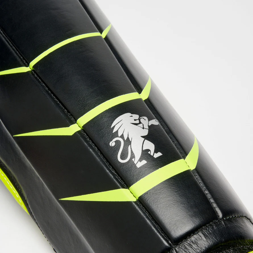 shinguards Leone Revo Fluo PT160F with foot guard  - Image 5