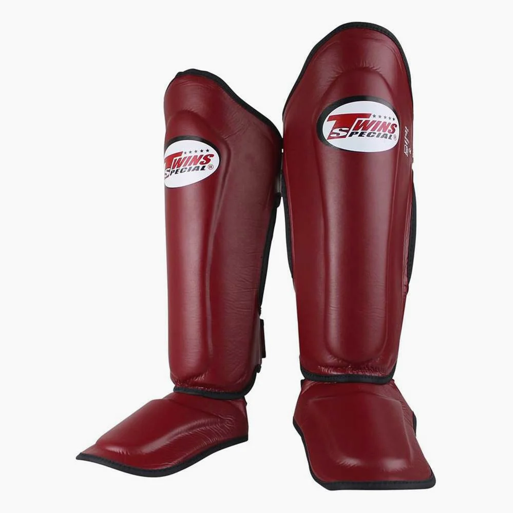 Shinguards Twins Special Wine Red 