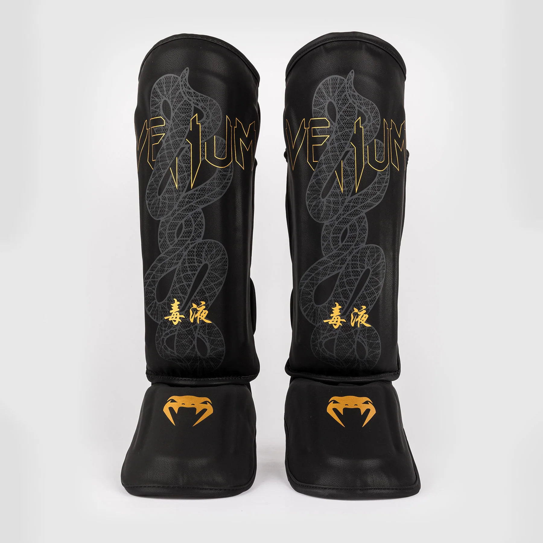 Shinguards Venum Serpenti Black  - Image 2