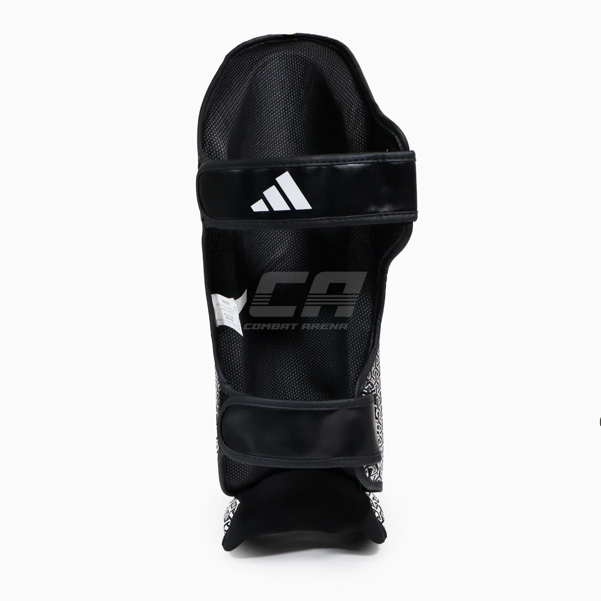 Shinguards with foot guard Adidas Pro Kickboxing WAKO Black-white  - Image 2