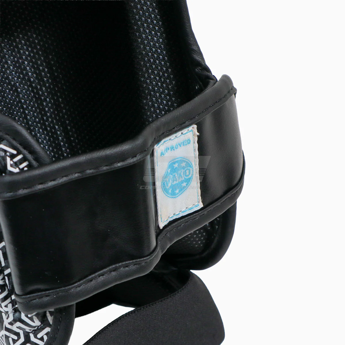 Shinguards with foot guard Adidas Pro Kickboxing WAKO Black-white  - Image 8