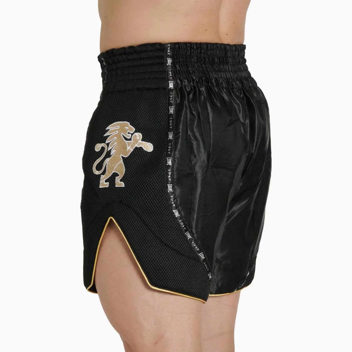 Shorts kick-thai Leone Classic AB881 Black  - Image 3