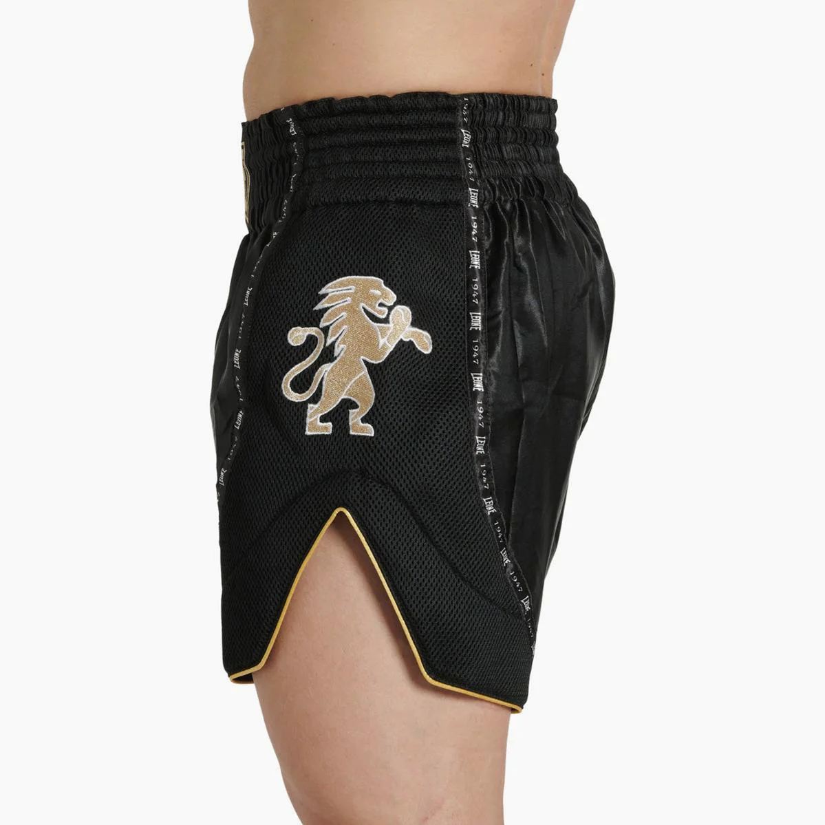 Shorts kick-thai Leone Classic AB881 Black  - Image 4