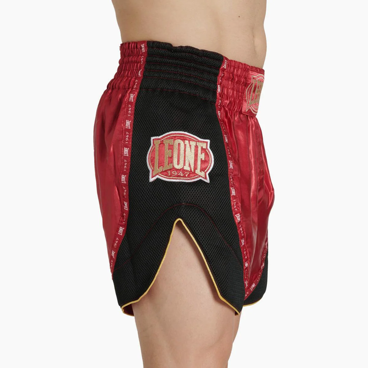 Shorts kick-thai Leone Classic AB881 Red  - Image 3