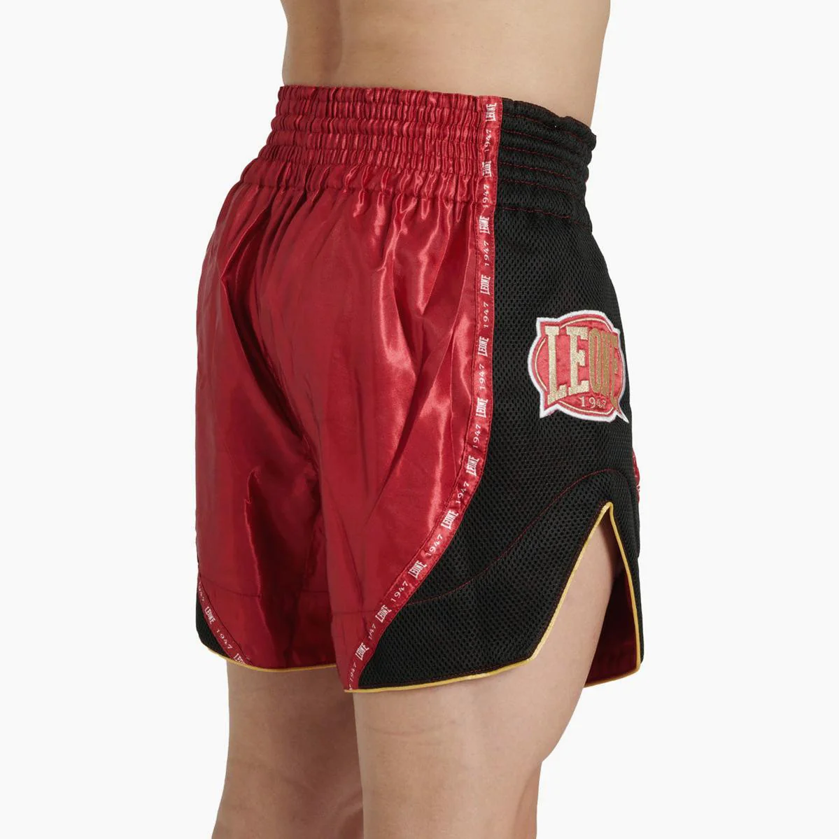 Shorts kick-thai Leone Classic AB881 Red  - Image 4