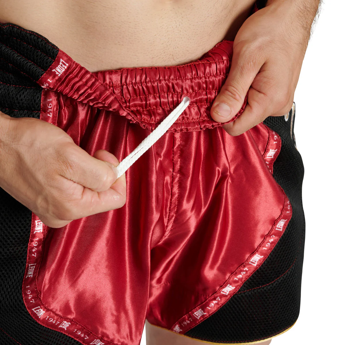 Shorts kick-thai Leone Classic AB881 Red  - Image 6
