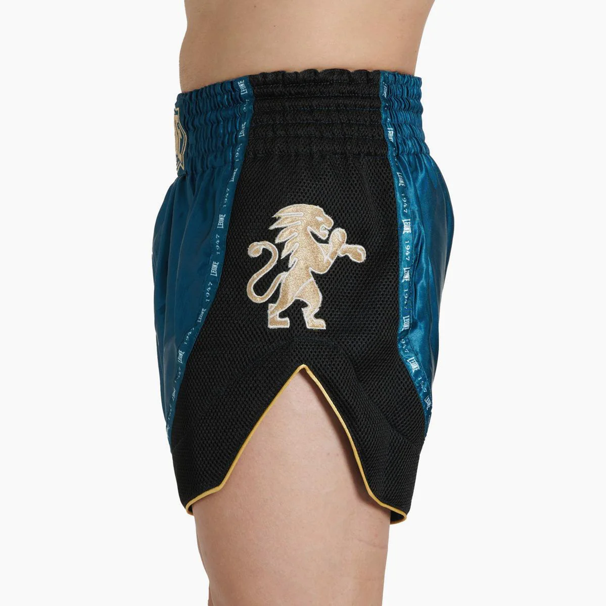 Shorts kick-thai Leone Classic AB881 Teal  - Image 2