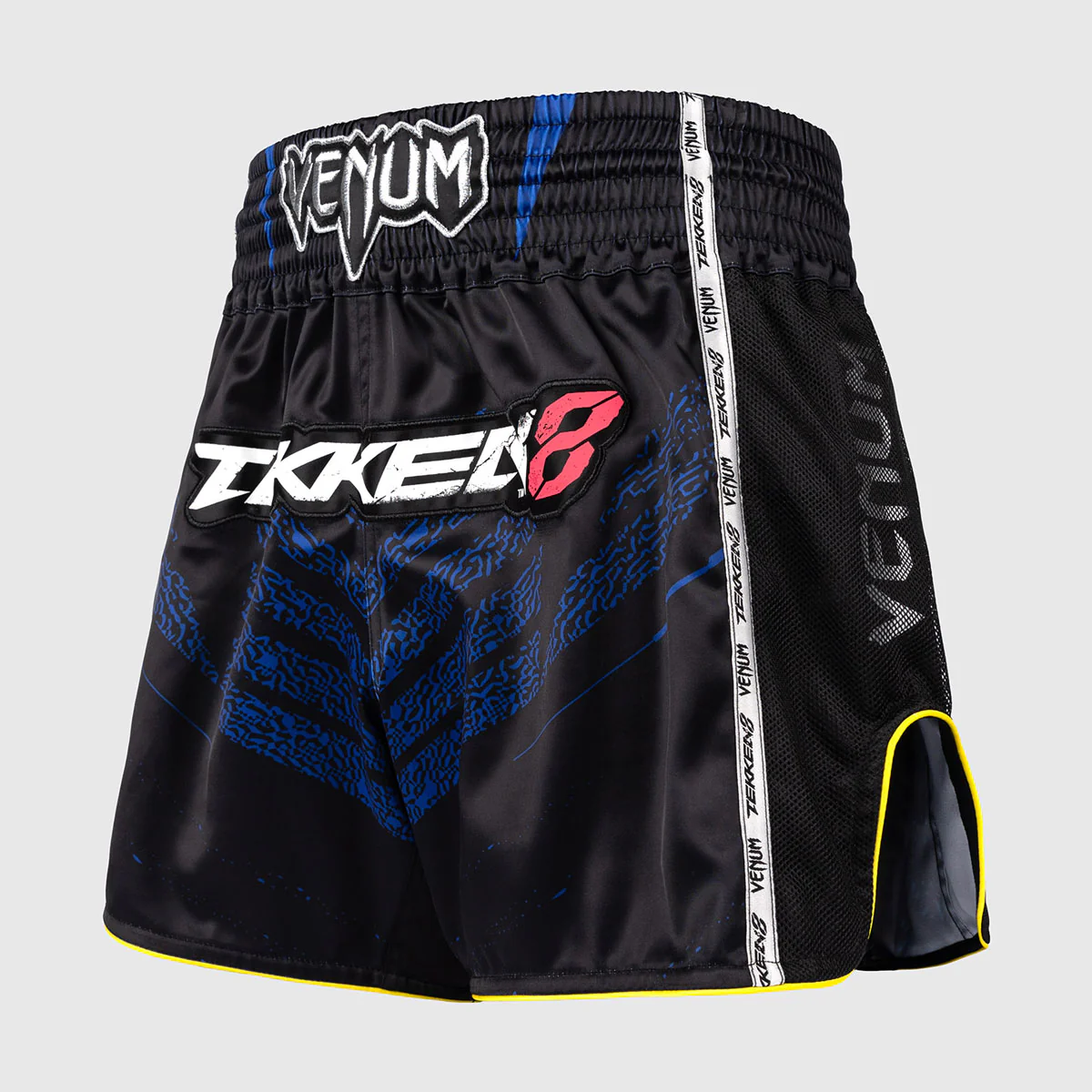 Shorts kick-thai Venum Tekken 8 King Black-yellow  - Image 2
