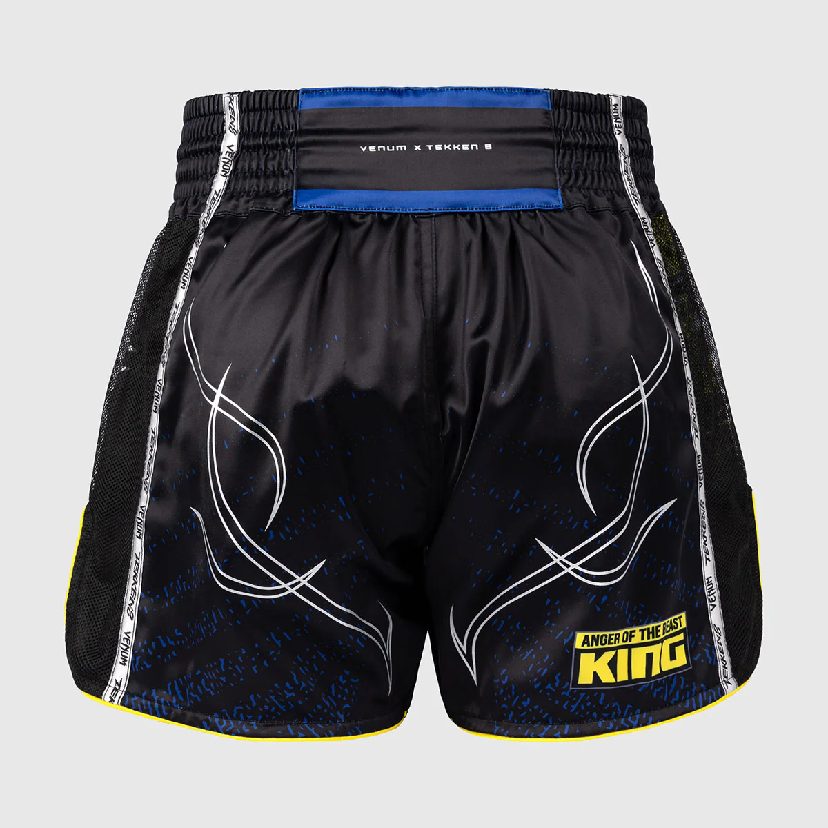 Shorts kick-thai Venum Tekken 8 King Black-yellow  - Image 4