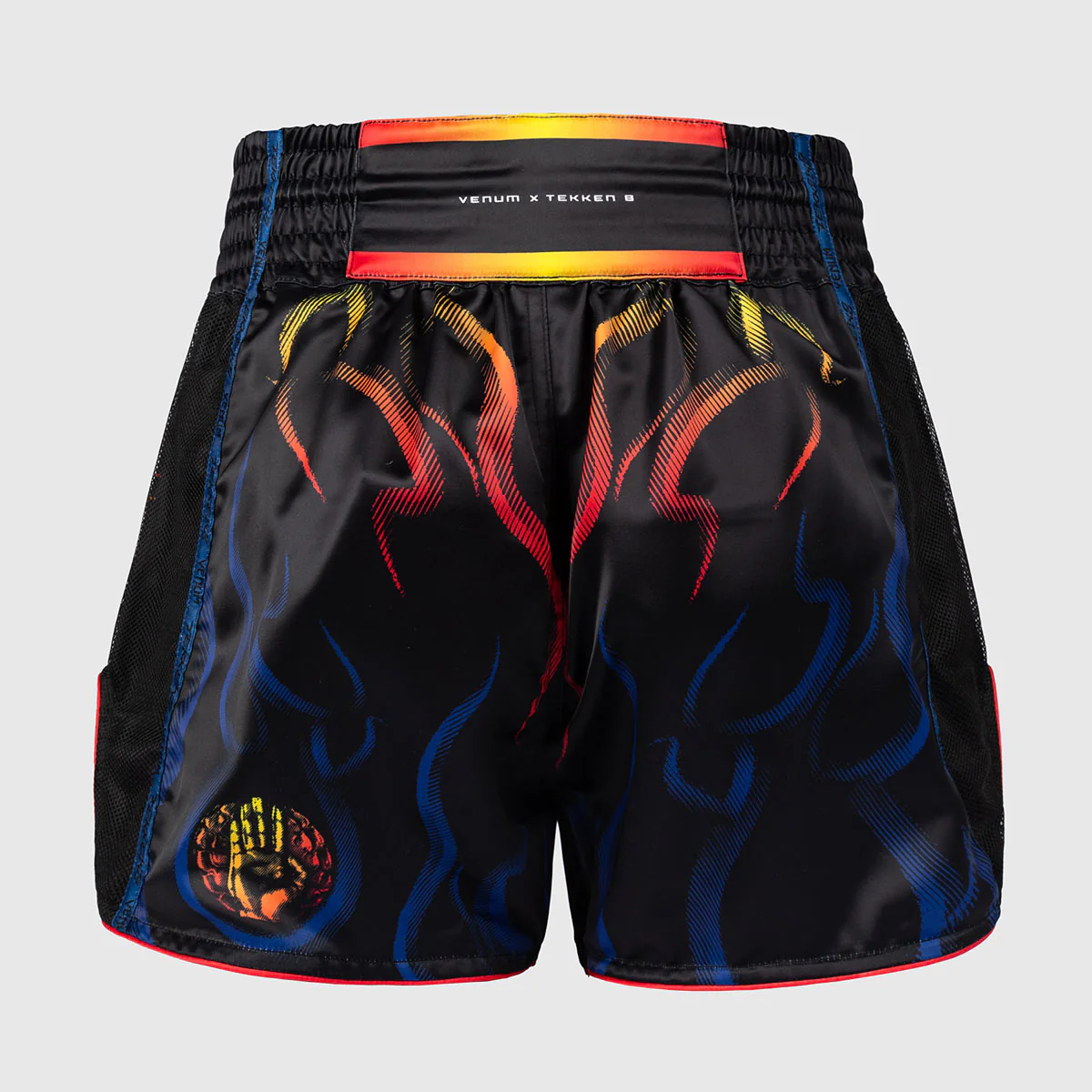 Shorts kick-thai Venum Tekken 8 Yoshimitsu Black-orange  - Image 3