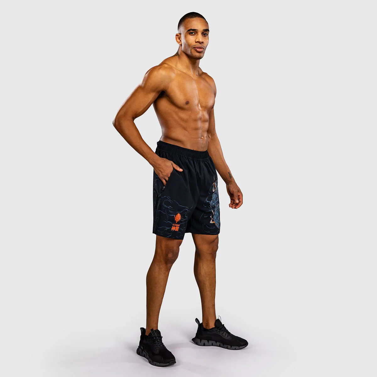 Shorts training Venum Thunder Dragon Black  - Image 4