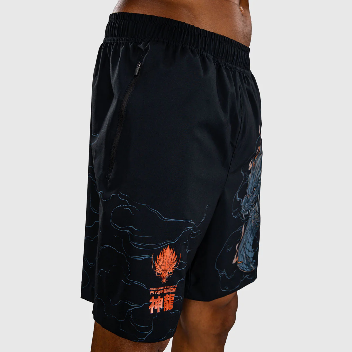 Shorts training Venum Thunder Dragon Black  - Image 7