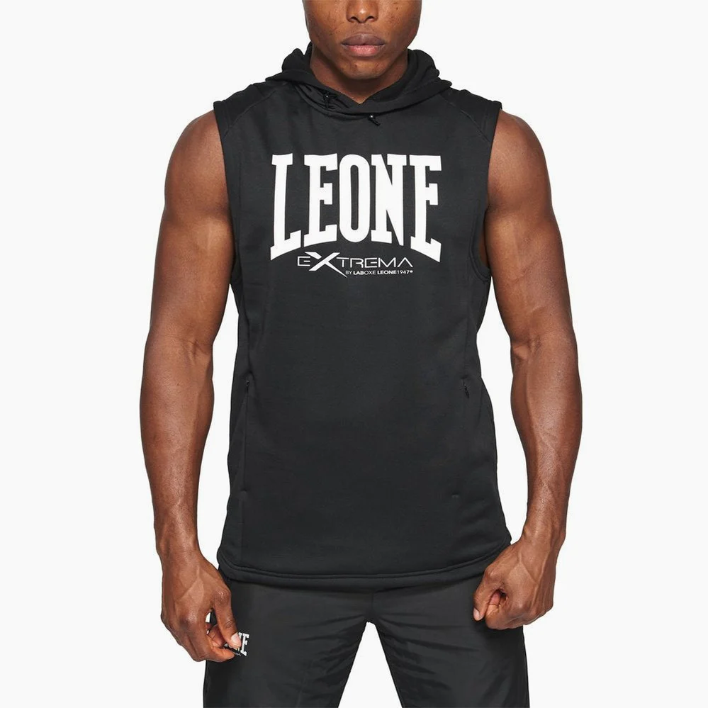 Vest Leone Extrema Logo with hood ABX110 