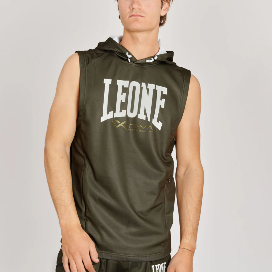 Vest Leone Extrema Logo with hood ABX110  - Image 14