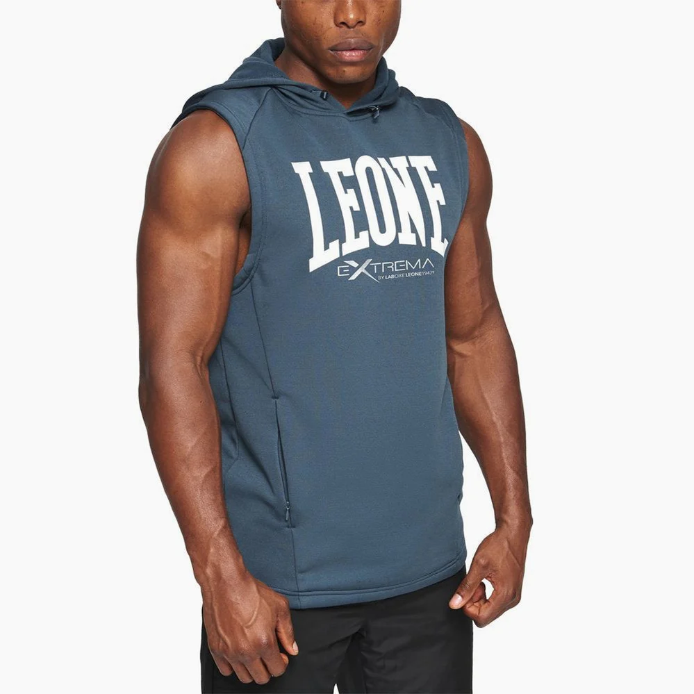 Vest Leone Extrema Logo with hood ABX110  - Image 6