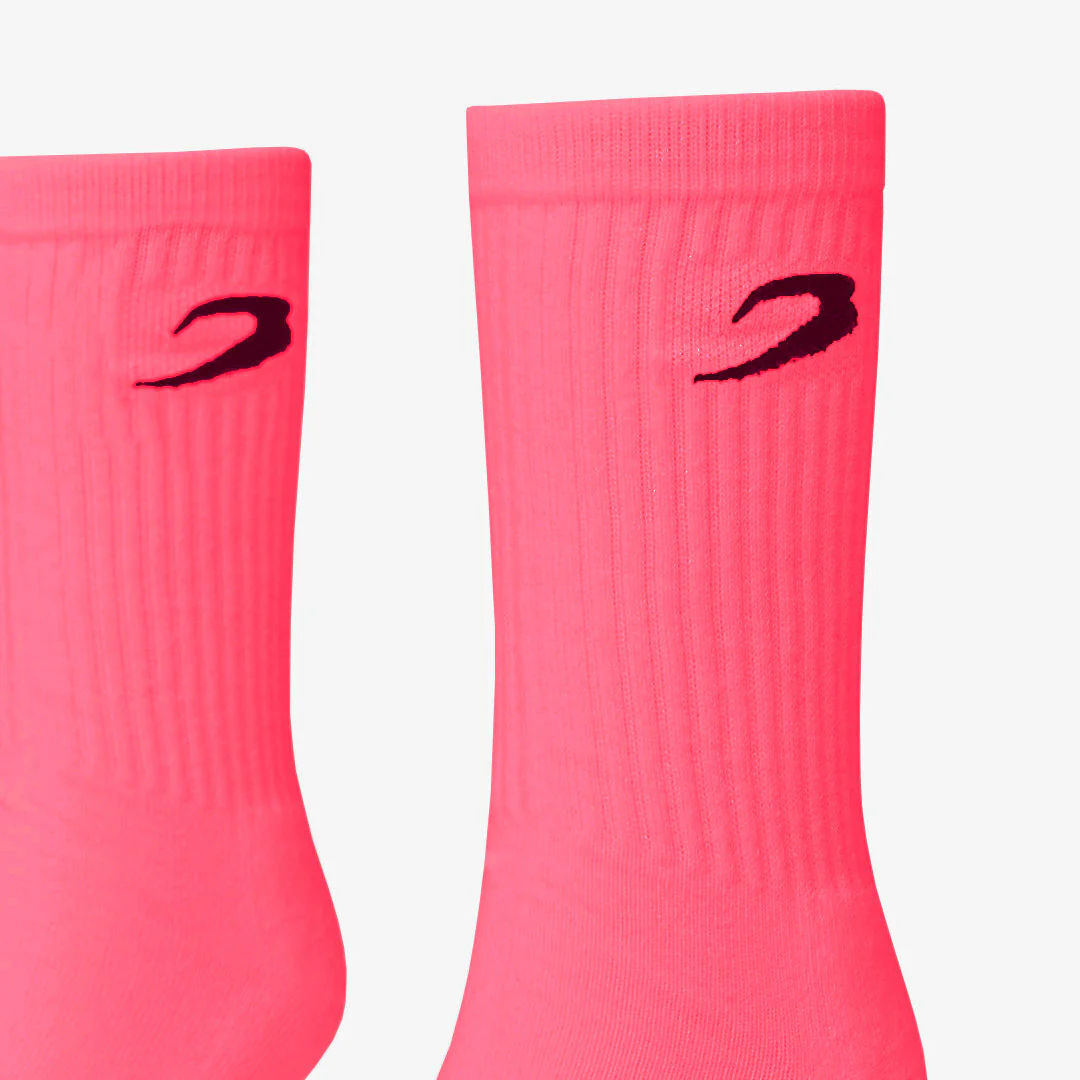 Socks Boxraw Crew (3 pairs) Pink  - Image 3